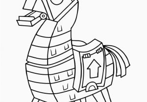 Free Printable fortnite Llama Coloring Pages fortnite Llama Coloring Page Elegant Free Llama fortnite