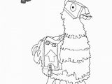 Free Printable fortnite Llama Coloring Pages Free and Printable fortnite Games Character Skin Llama