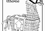 Free Printable fortnite Llama Coloring Pages How to Draw the Loot Llama fortnite Battle Royale