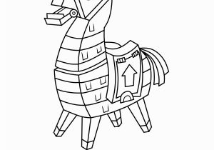 Free Printable fortnite Llama Coloring Pages Print Mini fortnite Lama Skin Coloring Pages