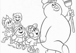 Free Printable Frosty the Snowman Coloring Pages Free Printable Frosty the Snowman Coloring Pages Best