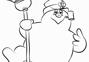 Free Printable Frosty the Snowman Coloring Pages Frosty the Snowman Coloring Pages