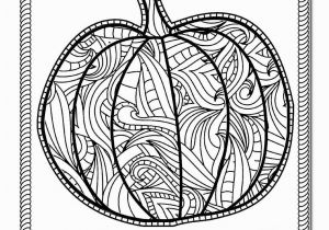 Free Printable Full Size Halloween Coloring Pages Pumpkin Coloring Page for Grown Ups Instant Download