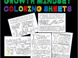 Free Printable Growth Mindset Coloring Pages 1st Edition Ages 7 10 with Images