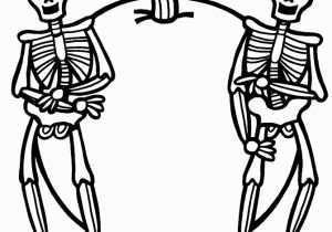 Free Printable Halloween Skeleton Coloring Pages Free Halloween Skeleton Coloring Pages 004