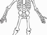 Free Printable Halloween Skeleton Coloring Pages Free Printable Skeleton Halloween Coloring Page for Kids