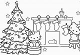 Free Printable Hello Kitty Christmas Coloring Pages Hello Kitty Happy Merry Christmas Coloring Pages Free Kids