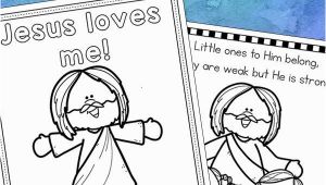 Free Printable Jesus Coloring Pages Jesus Loves Me Coloring Pages Free Printables Set for Kids