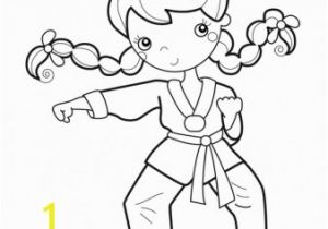 Free Printable Karate Coloring Pages Printable Girl Training Karate Coloring Pages Printable Coloring