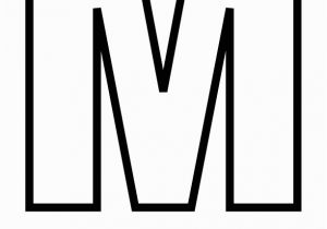 Free Printable Letter M Coloring Pages Classic Alphabet Printables Learning Letters