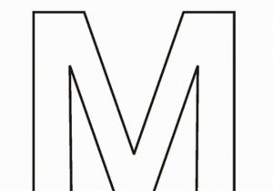 Free Printable Letter M Coloring Pages Letter M Free Alphabet Coloring Pages for Preschool