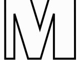 Free Printable Letter M Coloring Pages Traditional Free Alphabet Coloring Pages