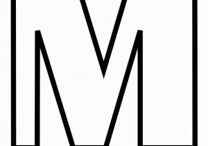 Free Printable Letter M Coloring Pages Traditional Free Alphabet Coloring Pages