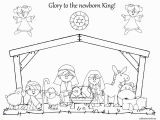 Free Printable Manger Scene Coloring Page Simple Nativity Scene Coloring Pages at Getcolorings