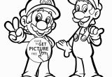 Free Printable Mario and Luigi Coloring Pages Mario and Luigi Coloring Pages for Kids Printable Free