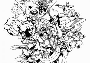 Free Printable Marvel Superhero Coloring Pages Marvel Heroes by Carlos Pacheco