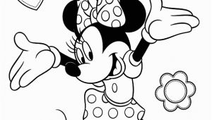 Free Printable Minnie Mouse Coloring Pages Free Minnie Mouse Birthday Printables