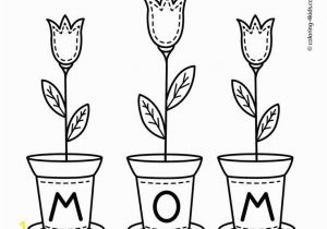 Free Printable Mothers Day Coloring Pages Mother S Day Flowers Coloring Pages for Kids Printable Free