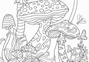 Free Printable Mushroom Coloring Pages Mushroom Coloring Page Free Printable Mushrooms Adult Coloring Page