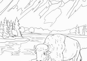 Free Printable National Parks Coloring Pages Grand Teton National Park Coloring Page