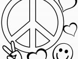 Free Printable Peace Sign Coloring Pages Free Printable Peace Sign Coloring Pages