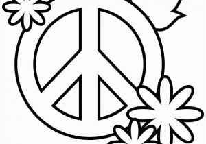 Free Printable Peace Sign Coloring Pages Simple and attractive Free Printable Peace Sign Coloring