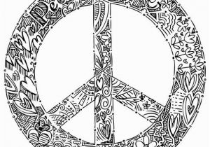 Free Printable Peace Sign Coloring Pages Simple and attractive Free Printable Peace Sign Coloring