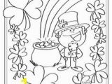 Free Printable Saint Patrick Coloring Pages Shamrock Coloring Page Free Printable