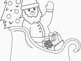 Free Printable Santa Sleigh Coloring Pages 21 Santa Sleigh Coloring Page In 2020