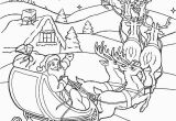 Free Printable Santa Sleigh Coloring Pages Free Printable Santa Coloring Pages for Kids