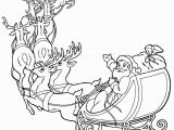 Free Printable Santa Sleigh Coloring Pages Fresh Santa with Sleigh Coloring Pages Info Coloring