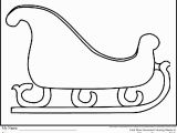 Free Printable Santa Sleigh Coloring Pages Santa and His Sleigh Coloring Pages