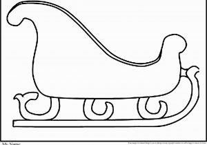 Free Printable Santa Sleigh Coloring Pages Santa and His Sleigh Coloring Pages