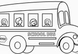 Free Printable School Bus Coloring Pages Printable School Bus Coloring Page for Kids