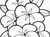 Free Printable Simple Flower Coloring Pages Easy Coloring Pages Flowers at Getdrawings