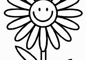 Free Printable Simple Flower Coloring Pages Flower Simple 2 Coloring Page