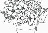 Free Printable Simple Flower Coloring Pages Simple Flower Coloring Pages Free Cute Printable