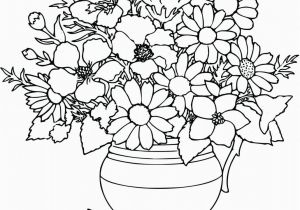 Free Printable Simple Flower Coloring Pages Simple Flower Coloring Pages Free Cute Printable