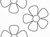 Free Printable Simple Flower Coloring Pages Simple Flower Colouring Pages