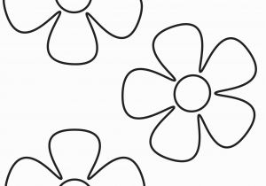 Free Printable Simple Flower Coloring Pages Simple Flower Colouring Pages