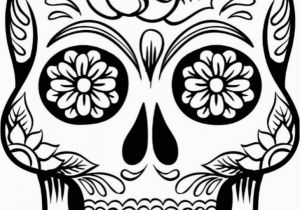 Free Printable Skull Coloring Pages for Adults Printable Sugar Skull Coloring Pages