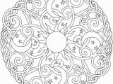 Free Printable Spring Coloring Pages for Adults 14 Mandala Ausmalbilder Arterapia Coloring Pinterest