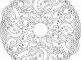 Free Printable Spring Coloring Pages for Adults 14 Mandala Ausmalbilder Arterapia Coloring Pinterest