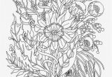 Free Printable Spring Coloring Pages for Adults Coloring Pages Flowers for Teens