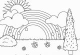 Free Printable Spring Coloring Pages for toddlers Free Printable Rainbow Coloring Pages for Kids