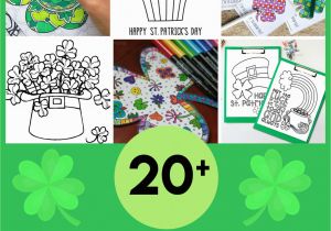 Free Printable St Patrick S Day Coloring Pages Free St Patrick S Day Coloring Pages Happiness is Homemade