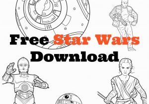 Free Printable Star Wars Coloring Pages Mega Star Wars Free Coloring Activity Kit Download