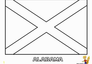 Free Printable State Flags Coloring Pages Patriotic State Flag Coloring Pages Alabama Hawaii