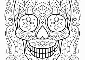 Free Printable Sugar Skull Coloring Pages Free Sugar Skull Coloring Page Printable Day Of the Dead Coloring