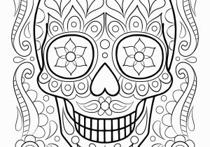 Free Printable Sugar Skull Coloring Pages Free Sugar Skull Coloring Page Printable Day Of the Dead Coloring